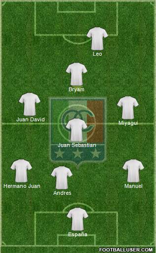 CD Once Caldas Formation 2016