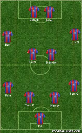 Crystal Palace Formation 2016