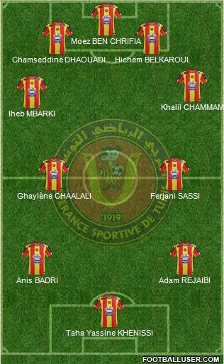 Espérance Sportive de Tunis Formation 2016