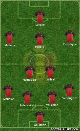 Belgium Formation 2016