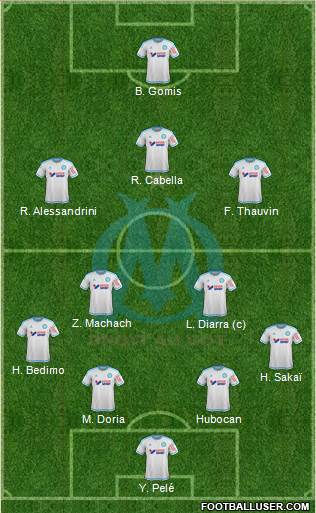 Olympique de Marseille Formation 2016
