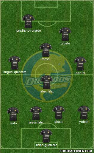 Club Dorados de Sinaloa Formation 2016