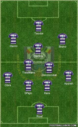 RSC Anderlecht Formation 2016