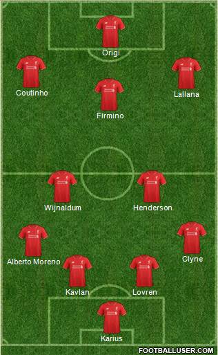 Liverpool Formation 2016
