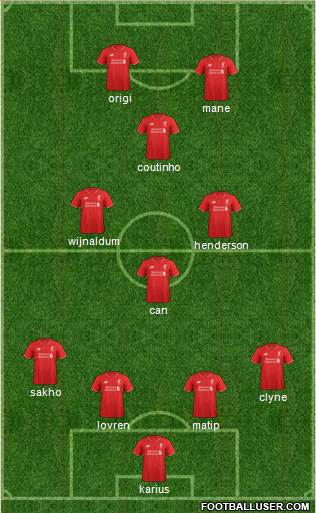Liverpool Formation 2016