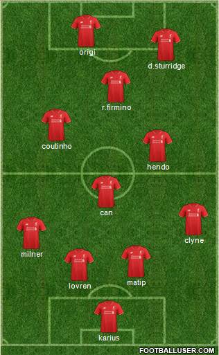 Liverpool Formation 2016