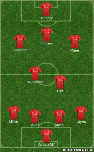 Liverpool Formation 2016