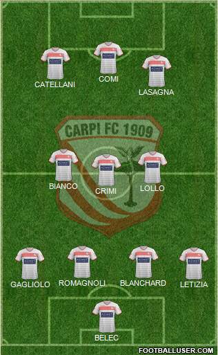 Carpi Formation 2016