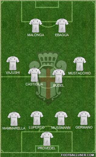 Pro Vercelli Formation 2016