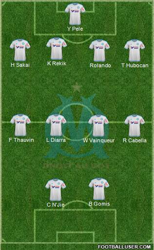 Olympique de Marseille Formation 2016