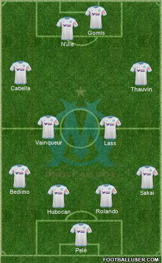 Olympique de Marseille Formation 2016