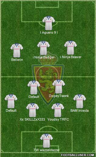 R. Zaragoza S.A.D. Formation 2016