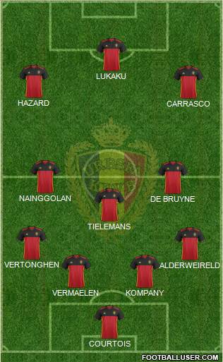 Belgium Formation 2016