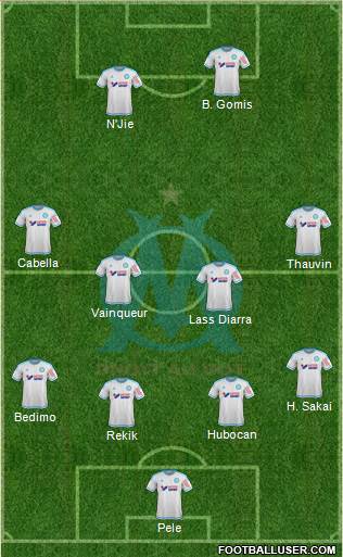 Olympique de Marseille Formation 2016