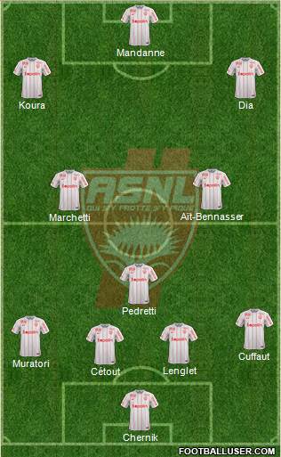A.S. Nancy Lorraine Formation 2016