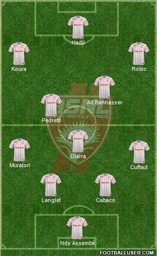 A.S. Nancy Lorraine Formation 2016