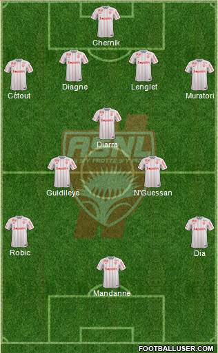 A.S. Nancy Lorraine Formation 2016