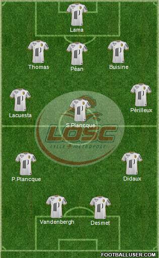 LOSC Lille Métropole Formation 2016
