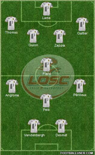 LOSC Lille Métropole Formation 2016