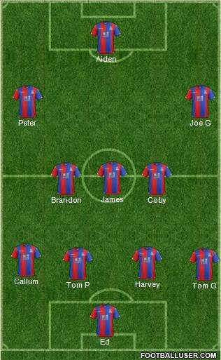 Crystal Palace Formation 2016
