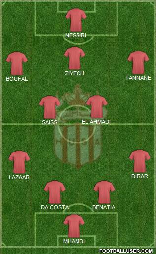 Hassania Union Sport Agadir Formation 2016