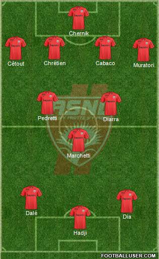 A.S. Nancy Lorraine Formation 2016