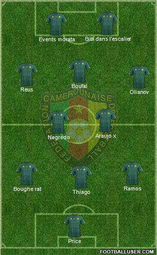Cameroon Formation 2016