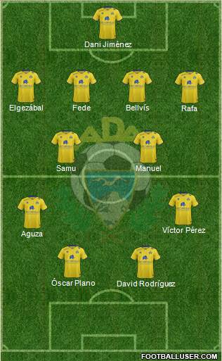 A.D. Alcorcón Formation 2016