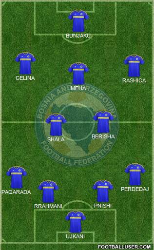Bosnia and Herzegovina Formation 2016