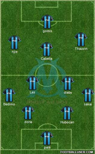 Olympique de Marseille Formation 2016