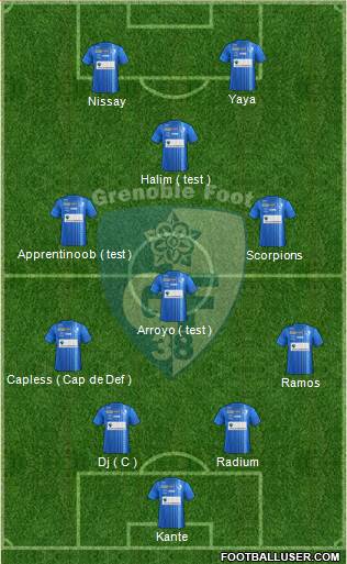 Grenoble Foot 38 Formation 2016