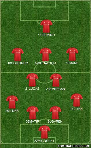 Liverpool Formation 2016