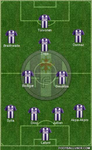 Toulouse Football Club Formation 2016
