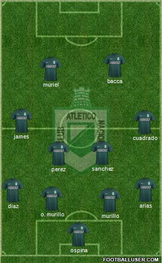 CDC Atlético Nacional Formation 2016