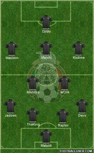 Mexico Formation 2016