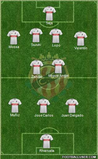C. Gimnàstic Tarragona S.A.D. Formation 2016