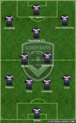 FC Girondins de Bordeaux Formation 2016