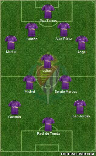 R. Valladolid C.F., S.A.D. Formation 2016