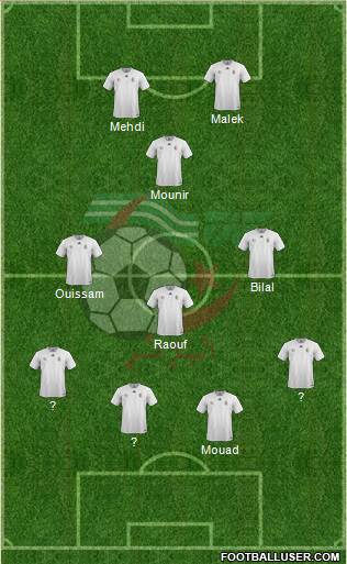 Algeria Formation 2016