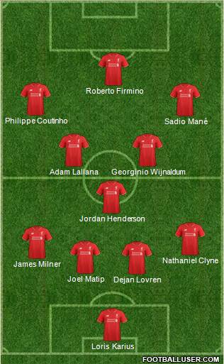 Liverpool Formation 2016