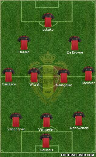 Belgium Formation 2016