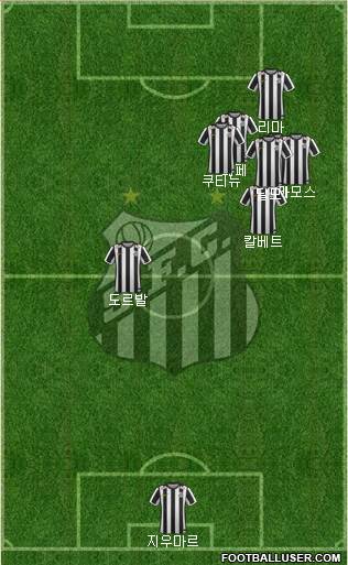 Santos FC Formation 2016
