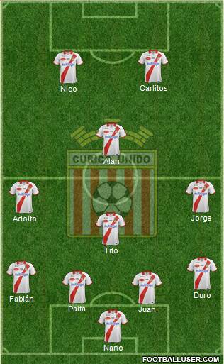 CD Provincial Curicó Unido Formation 2016