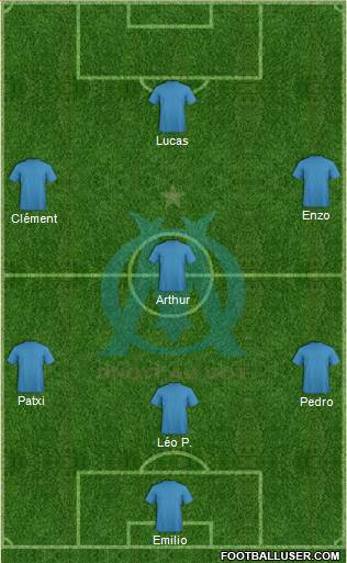 Olympique de Marseille Formation 2016