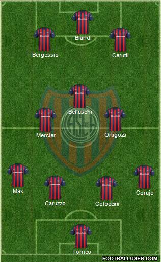 San Lorenzo de Almagro Formation 2016