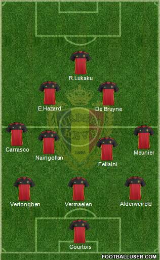 Belgium Formation 2016