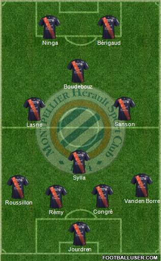 Montpellier Hérault Sport Club Formation 2016
