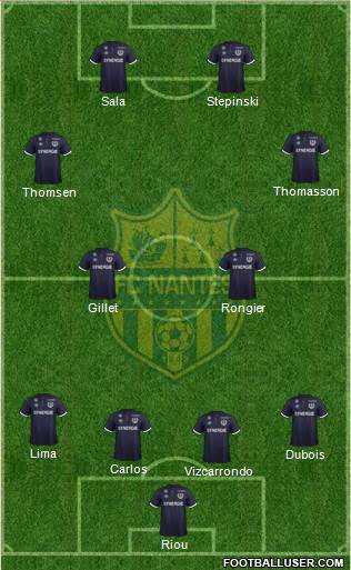 FC Nantes Formation 2016