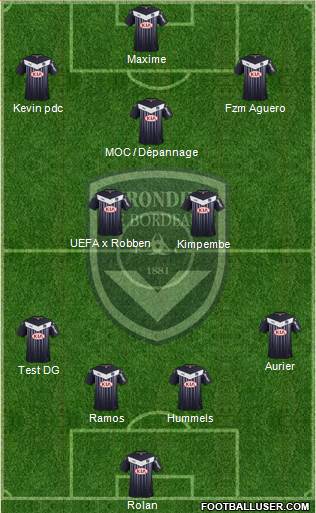 FC Girondins de Bordeaux Formation 2016