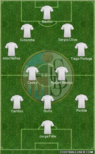 U.D. Salamanca S.A.D. Formation 2016